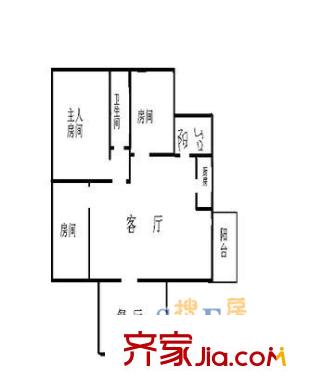 深圳 花園廣場(chǎng) 戶型圖1