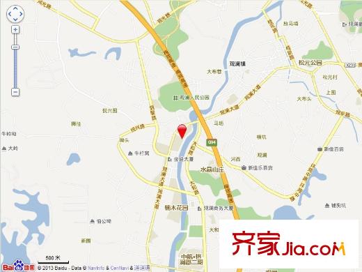 迎僑花園交通圖