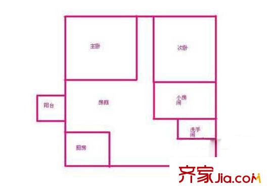 深圳 海伴雅居 户型图2