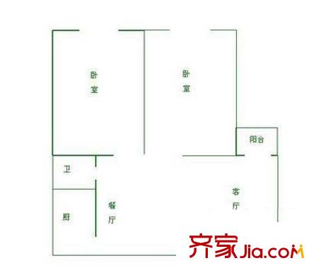 深圳 海伴雅居 户型图1