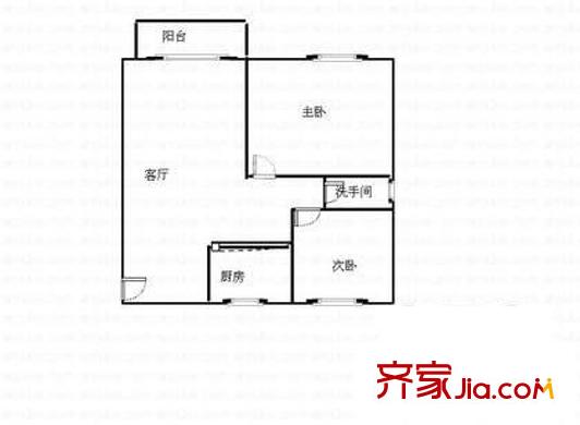 深圳 前海华庭 户型图1