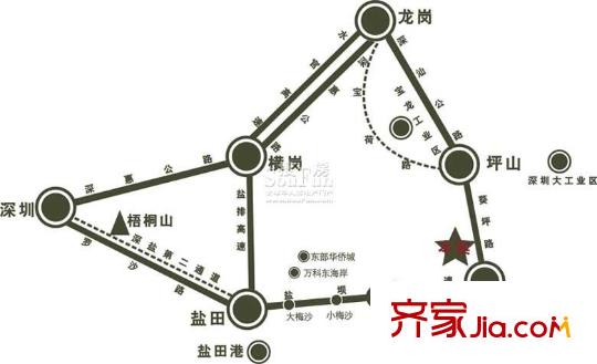 三科一品交通圖