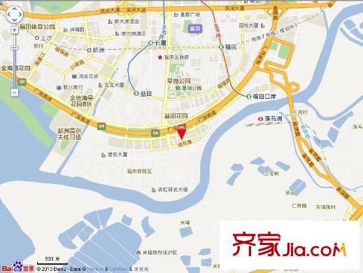 格蘭海灣交通圖