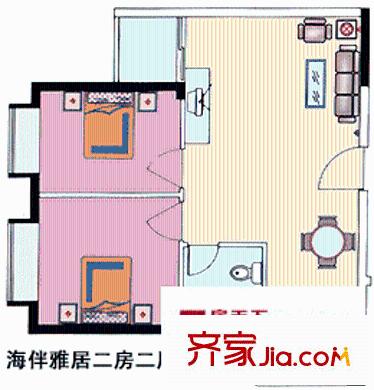 深圳海伴雅居户型图4