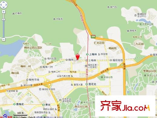 綠化大廈交通圖