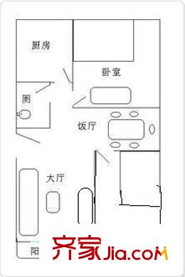 深圳 前海华庭 户型图2