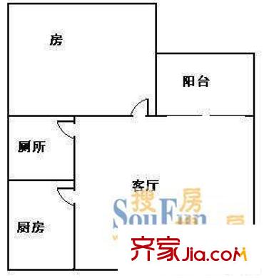 深圳 前海华庭 一房二厅