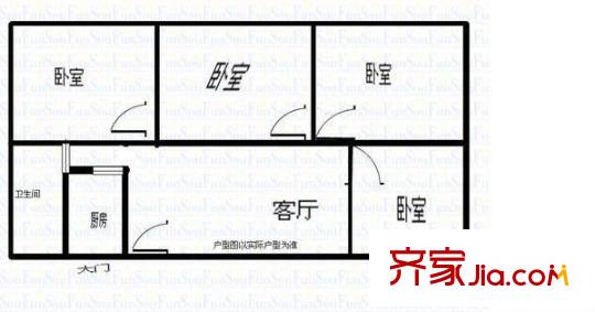 鵬海苑 4室 戶型圖