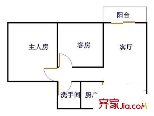 鵬海苑 戶型圖1