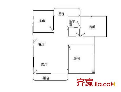 深圳 福濱新村 戶型圖8