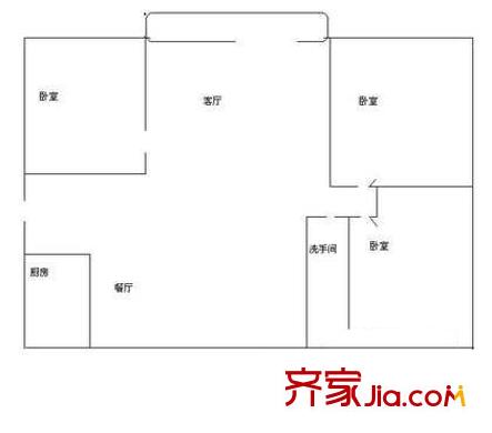 深圳 福濱新村 戶型圖7