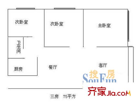 民樂翠園 戶型圖3