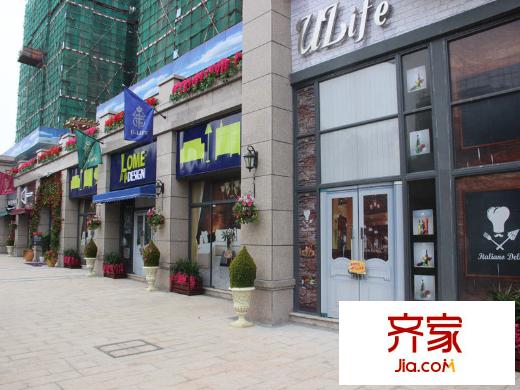 碧桂園常平首府實景圖小區(qū)商業(yè)街（2014-6-8）