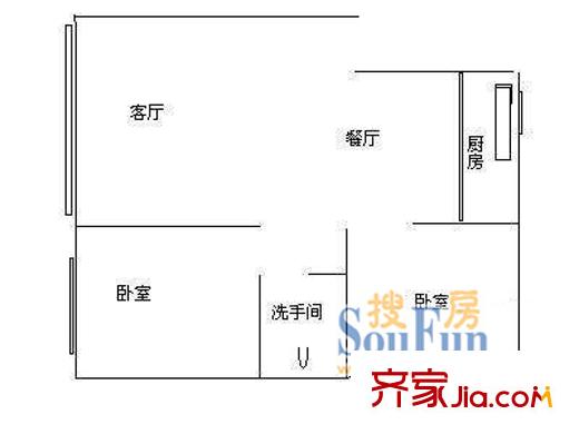 民樂翠園 戶型圖2