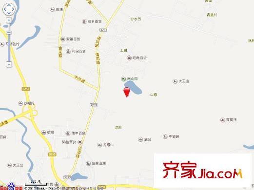 匯景御泉香山交通圖 