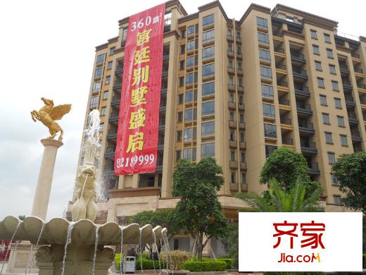 匯景御泉香山實(shí)景圖高層（2012.6.11）