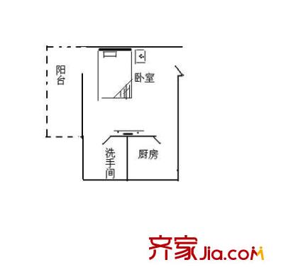 深圳 鵬海苑 戶型圖1