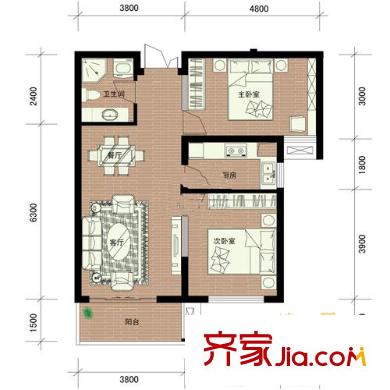 深圳 橄欖鵬苑 戶型圖