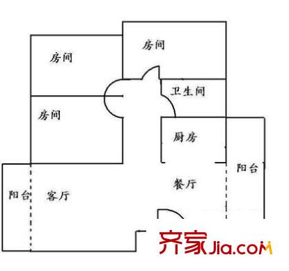 景茗苑 戶型圖2
