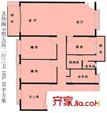 文偉閣 0室 戶型圖