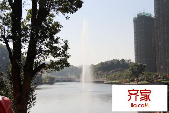 三正瑞士半山實景圖二區(qū)附近湖景（2015-2）