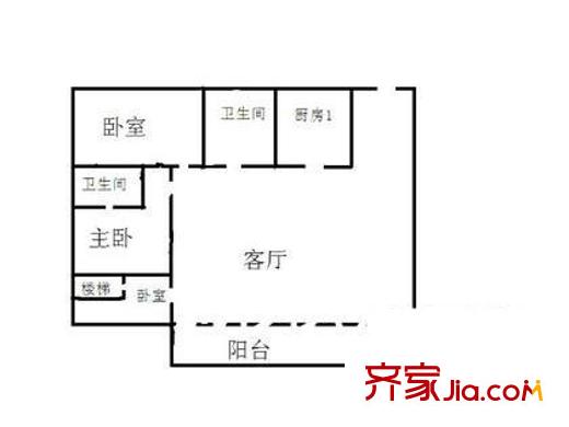深圳 玉華花園 戶型圖5