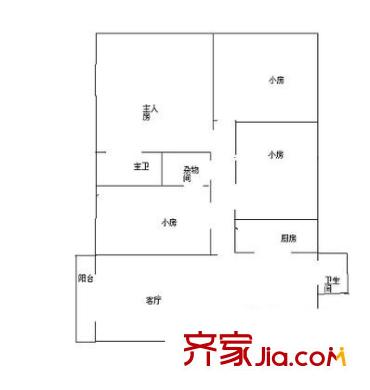 深圳 玉華花園 戶型圖6