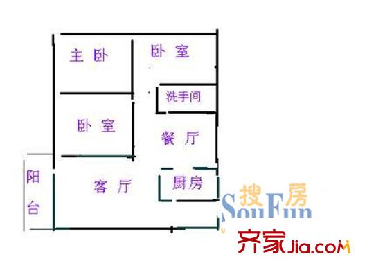 深圳 金庸閣 三房一廳一衛(wèi)