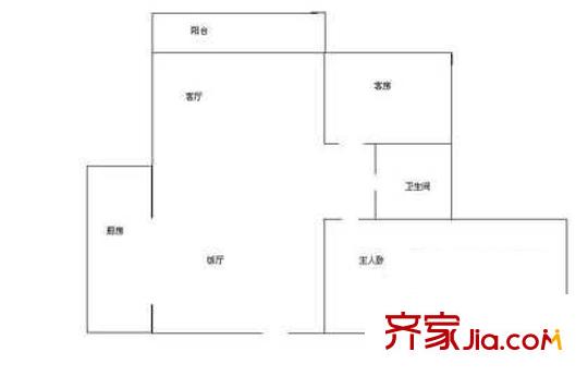 深圳 國(guó)皇大廈 戶(hù)型圖4