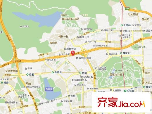 必好花園交通圖