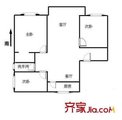 深圳 玉華花園 戶型圖3