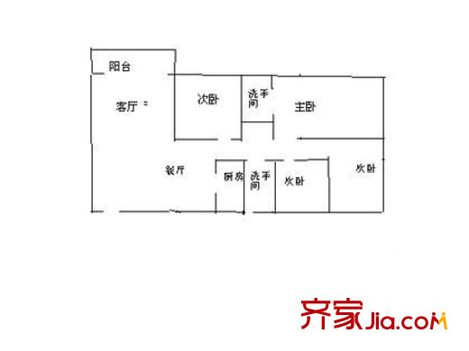 深圳 玉華花園 戶型圖8