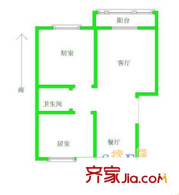 鴻新花園 戶型圖4