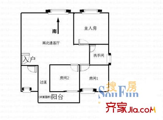 鴻新花園 戶型圖5