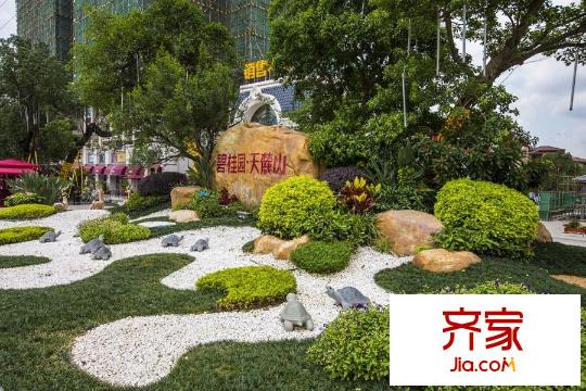 碧桂園天麓山實景圖社區(qū)園林（2014-10）