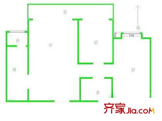 深圳 高發(fā)住宅樓 戶型圖2
