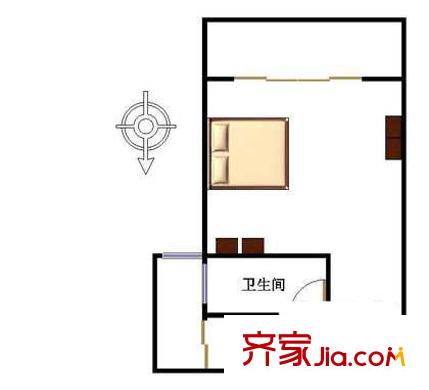 嘉隆公寓 户型图