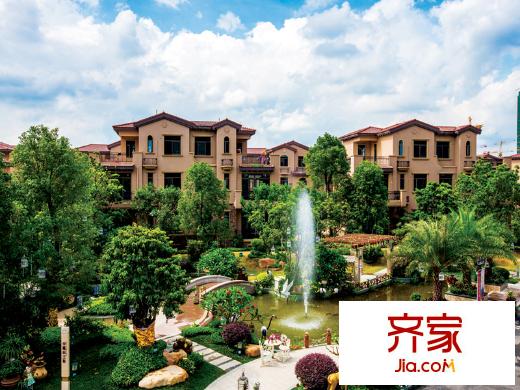 碧桂園天麓山實景圖別墅園林實景（2014-03）