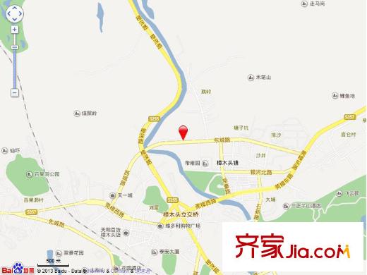 中惠香樟綠洲交通圖