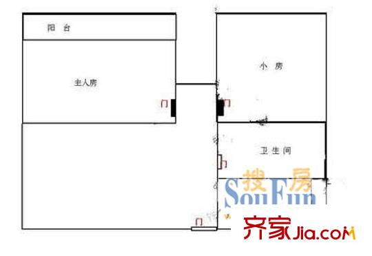 深圳 華景大廈 戶型圖1