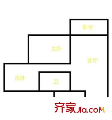 香薈雅苑 2室 戶型圖
