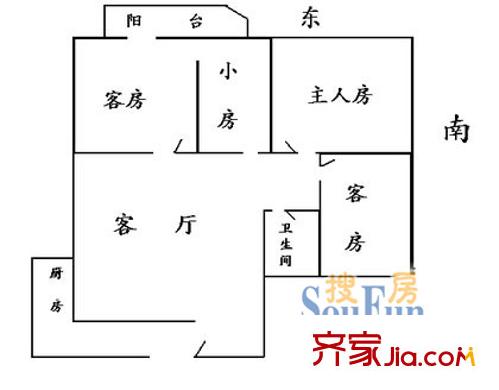 深圳杰恩大廈戶型圖3