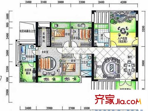深圳博海名苑户型图7