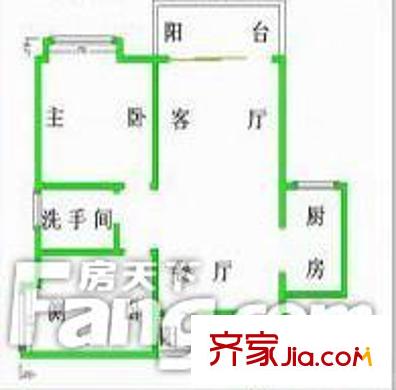 華景大廈戶型圖221