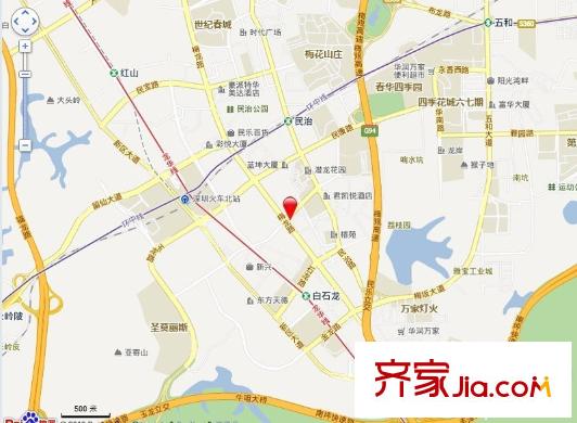 鑫茂公寓交通圖