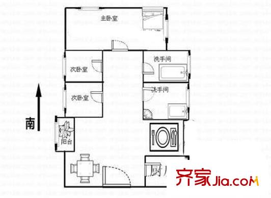 波托菲诺纯水岸二期 户型图1
