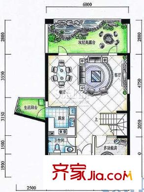 深圳博海名苑户型图4