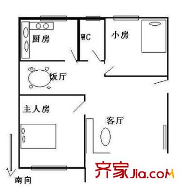 景田北小區(qū) 戶型圖2