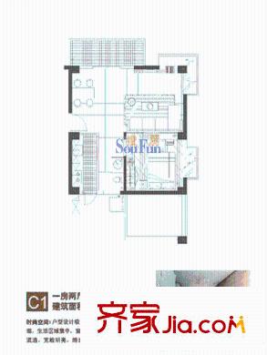  盈百富金領域 戶型圖