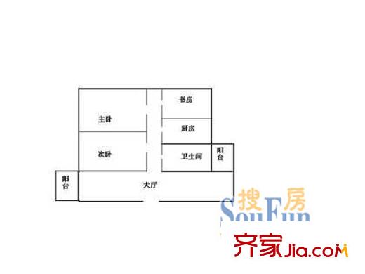 深圳 長景閣 戶型圖3